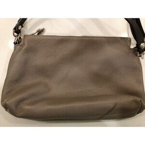 Valentina Pebbled Leather Crossbody Bag Shoulder Bag Tan Beige